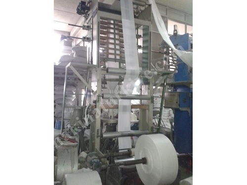 2. El  (50 Kg-60Kg /H) 60'Lık Atlet (Hışır) Poşet Çekme Makinası 