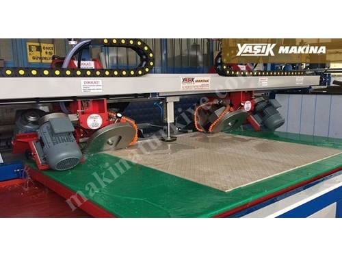 2000x1200 Mm Kırlangıç Kuyruğu Profil Kanalı Açma Makinesi