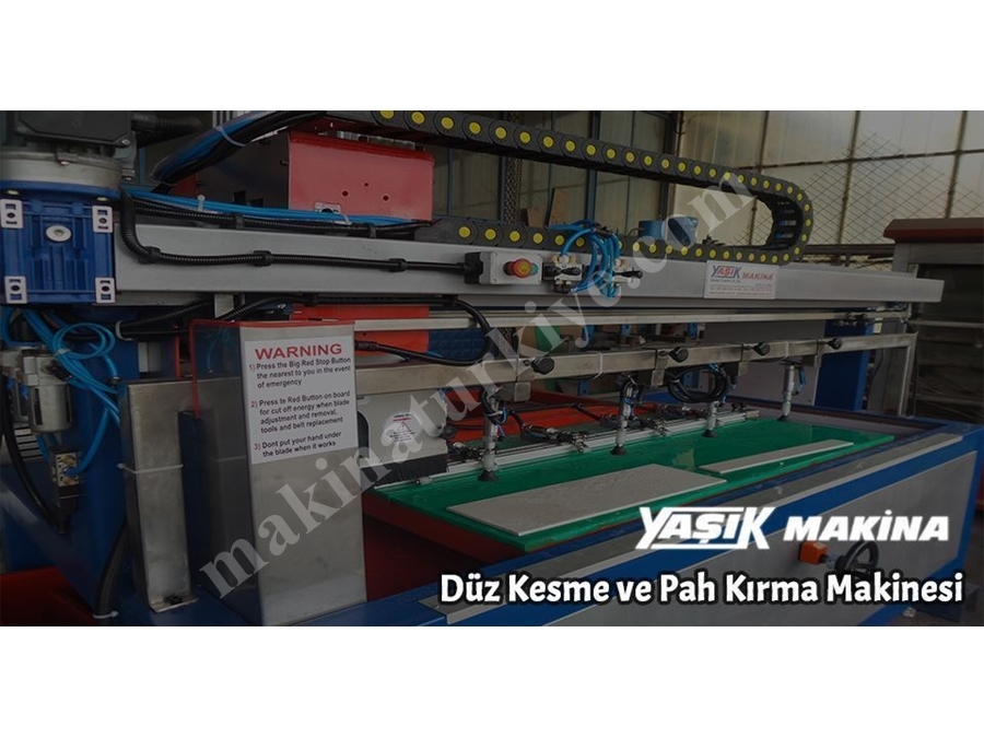 7,5 kW Düz Kesme Ve Pah Kırma Makinası 