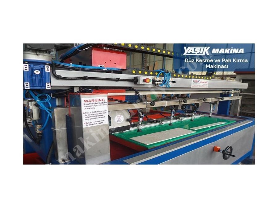 7,5 kW Düz Kesme Ve Pah Kırma Makinası 