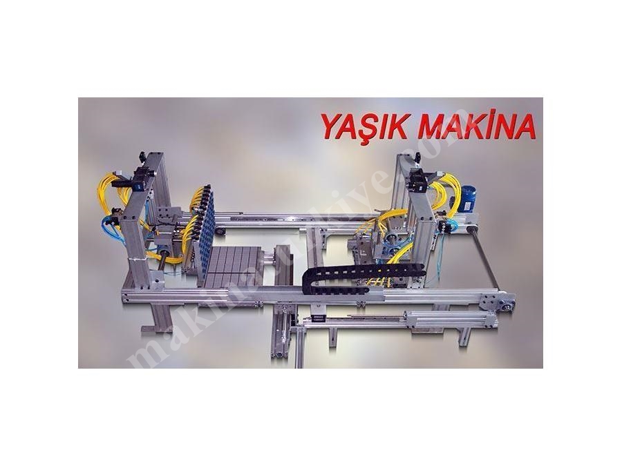 5x5 Seramikleri Fileleme Ve Kasete Yerleştirme Otomasyonu