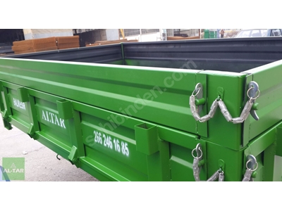 2.5 Ton Dubleks Lastikli Damperli Römork - 11