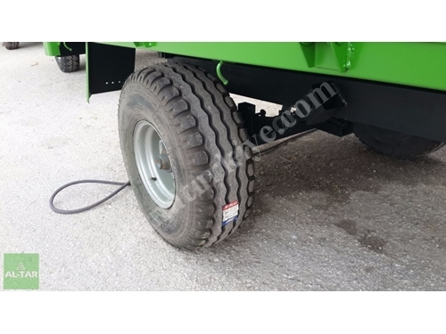 2.5 Ton Duplex Tire Tipped Trailer