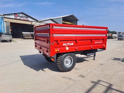 3.5 Ton Çift İlaveli Damperli Römork - 1