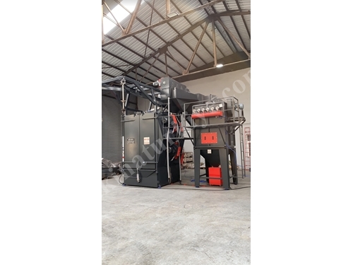 1200 mm Askılı Kumlama Makinası