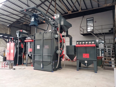 1200 mm Askılı Kumlama Makinası - 3