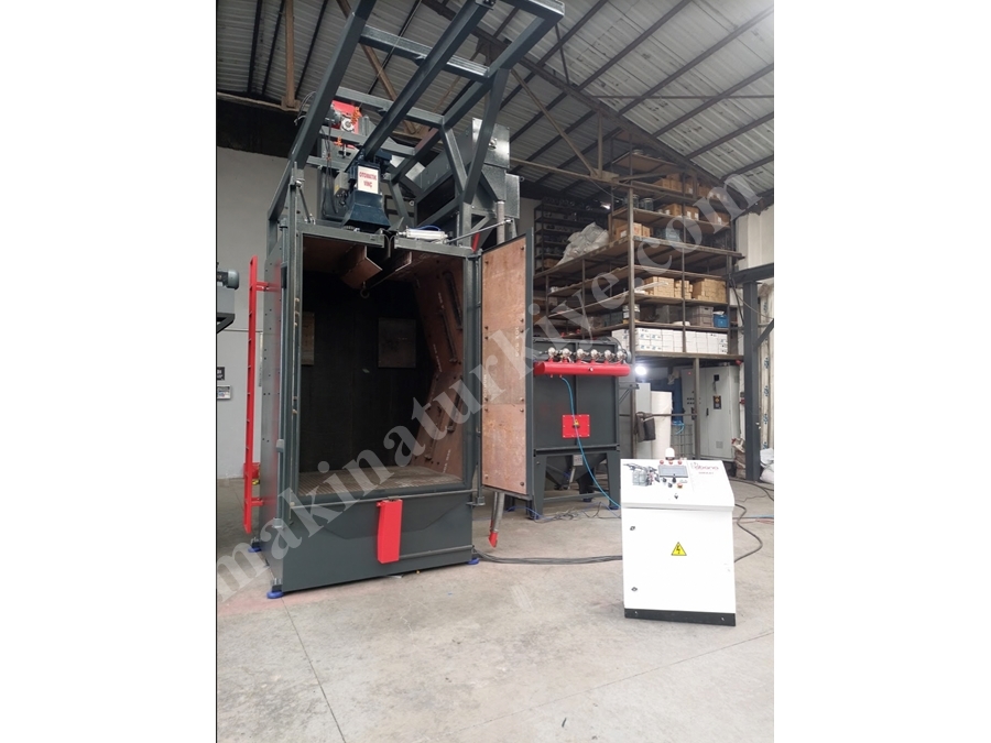 1200 mm Askılı Kumlama Makinası