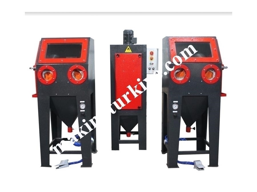 2000 mm İki Kişilik Manuel Kumlama Makinası