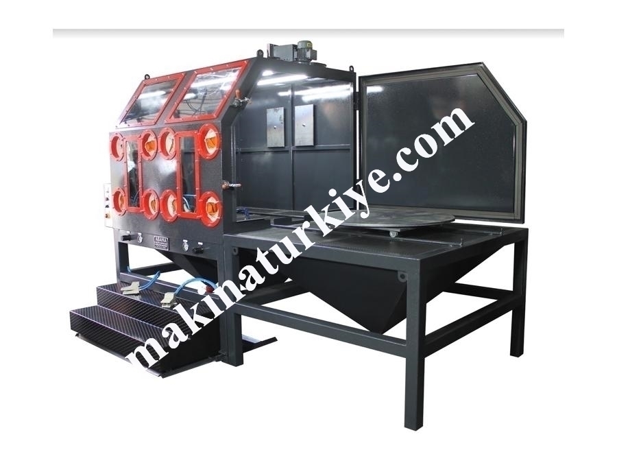 2000 mm İki Kişilik Manuel Kumlama Makinası