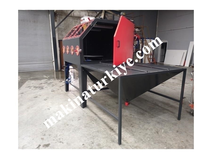 2000 mm İki Kişilik Manuel Kumlama Makinası