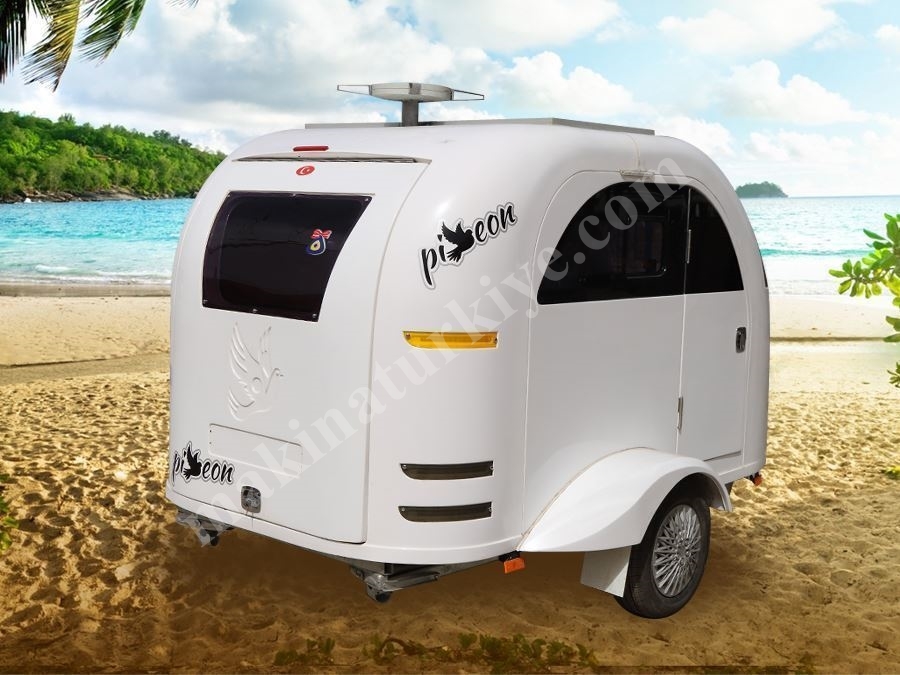 İki Kişilik Pigeon Karavan - White Pigeon 