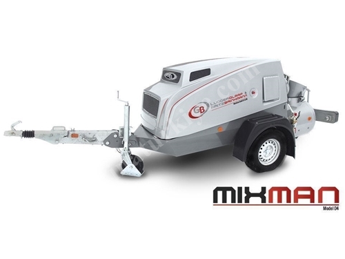 Diesel Şap Makinesi - Mixman D4 Standart