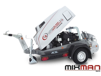 Diesel Şap Makinesi - Mixman D4 Standart - 1