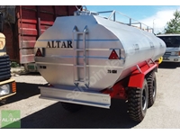 8 Ton Tandem Axle Galvanized Water Tanker - 8