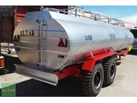 8 Ton Tandem Axle Galvanized Water Tanker - 10
