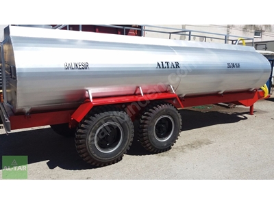 8 Ton Tandem Dingilli Galvaniz Su Tankeri - 11