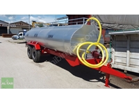 8 Ton Tandem Axle Galvanized Water Tanker - 7