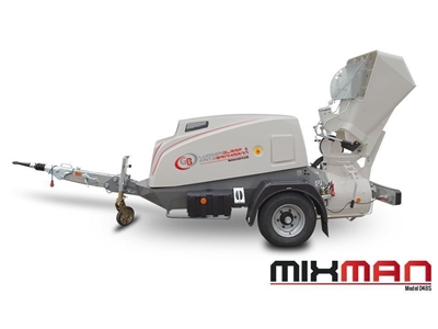 Kepçeli Kürekli Şap Makinası-Mixman D4bs Kepçeli Kürekli - 0