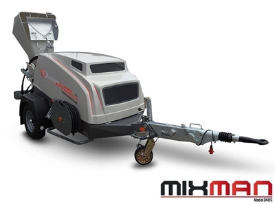 Kepçeli Kürekli Şap Makinası-Mixman D4bs Kepçeli Kürekli - 1