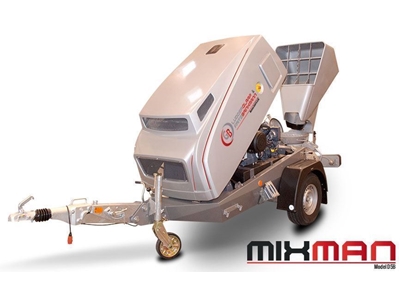 Kepçeli Şap Makinası - Mixman D5b Kepçeli / Maltech  - 0