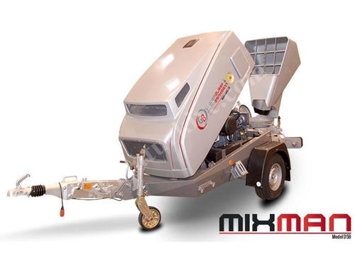 Kepçeli Şap Makinası - Mixman D5b Kepçeli / Maltech 