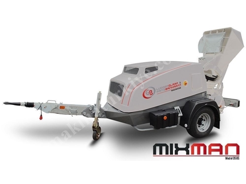 Kepçeli Kürekli Şap Makinası - Mixman D5bs Kepçeli Kürekli / Maltech 