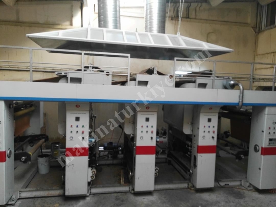 Rotogravür Baskı Makinası 
