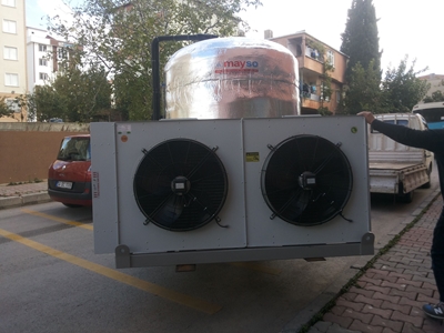 100 Litre / Saat Su Soğutmalı Chiller - 1