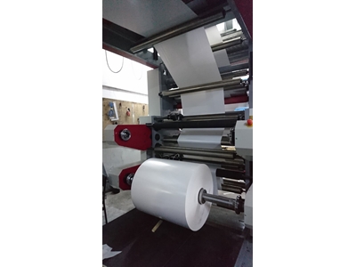 6 Renk Flexo Baskı Makinası 120 Cm Stack Tip - M-C2 - Metehan Cnc 