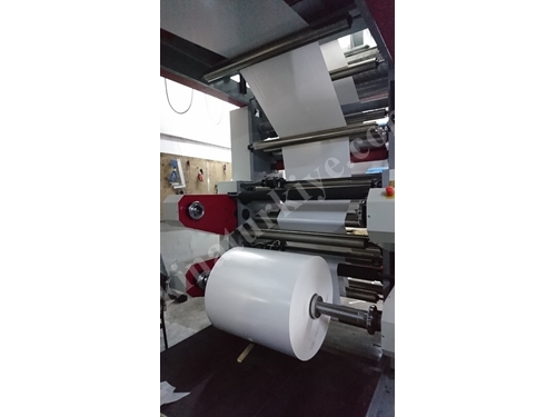 6 Renk Flexo Baskı Makinası 120 Cm Stack Tip - M-C2 - Metehan Cnc 