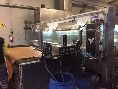Otomatik Döner Başlıklı Sprey Deri Boyama Makinesi - 3