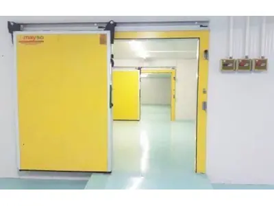 Автоматическая раздвижная дверь для холодильной камеры 700X1700 мм