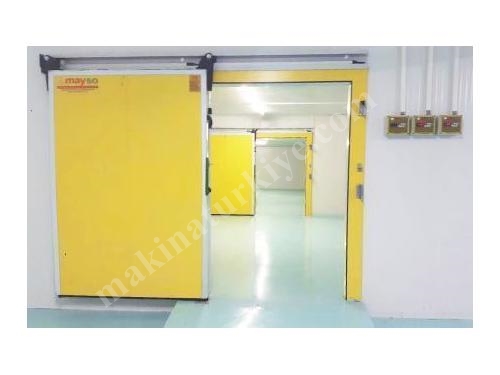 Дверь автоматического скольжения размером 100X2000 мм для холодильной камеры