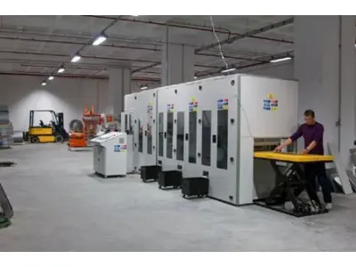 Sac Kesme Ve Bükme İçin Punch Hattı