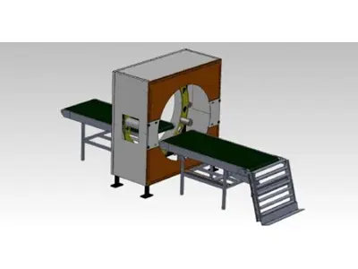(Yatay) Streç Sarma Makinası