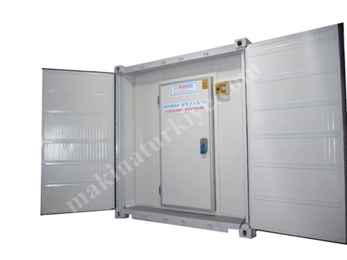 3750 Watt Cooling Capacity Mobile Container Type Cold Storage