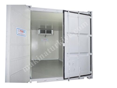 6150 Watt Cooling Capacity Mobile Container Type Cold Storage 