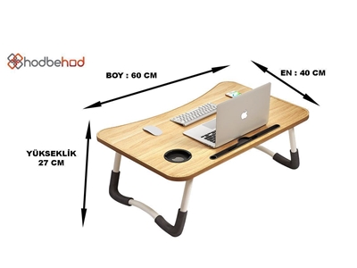 Koltuk Masa Yatak Üstü Ders Çalışma Laptop Sehpası - 2