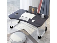 HS 05BLACK Portable Foldable Bed Chair Tabletop Laptop Computer Desk Study Desk - 3