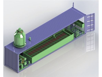 10.000 Kg / Gün Mobil Konteyner Tip Kalıp Buz Makinesi - 2