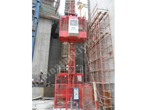 Renting 2 Ton (55 Meters) External Elevator Rental