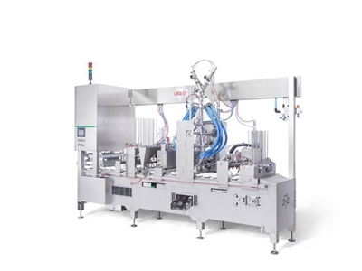 Catta27 6000 Pieces / Hour Linear Case Cone Vianetta Ice Cream Filling Machine - 1