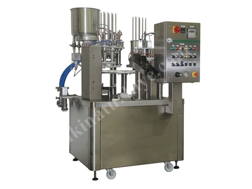 cATTA 27 3000 Pieces / Hour Rotary Ice Cream Cup Filling Machine