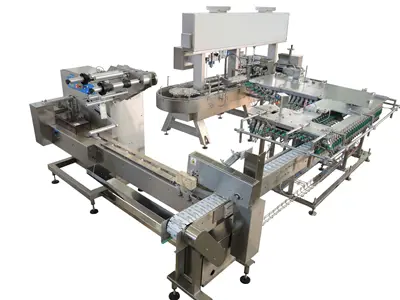 1000 - 20000 Adet / Saat Kapasiteli Dondurma Paketleme Makinası