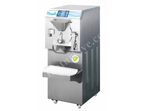 20 - 65 Kg / Saat Yeni Jenerasyon Batch Freezer Dondurma Üretim Makinası