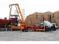 25-28 M3/Hour Capacity Diesel Engine Remote Controlled Boom Concrete Pump - Atabey 25.321