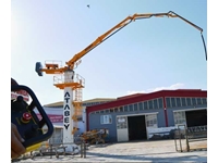 Distributeur de béton hydraulique avec flèche de 28 mètres - Atabey M 28 - 4