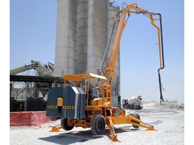 21 Metre Dizel, Benzinli Ve Elektrikli, Mobil Çekicili Beton Dağıtıcı - Atabey Bw 21 - 3