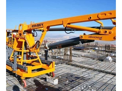 7 M Mobil Tekerlekli Hidrolik Beton Dağıtıcı - Atabey Ps 07 - 3