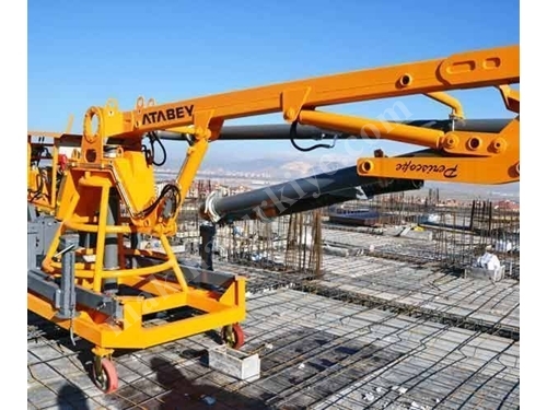 7 M Mobile Wheeled Hydraulic Concrete Distributor - Atabey Ps 07
